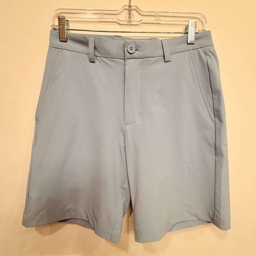 Vineyard Vines Performance On The Go Men's Shorts Light Blue Size 28 - 8" Inseam